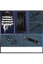 2XXT Cosplay Vtuber Hoshirube Sho Prisoner No.400 Cosplay Costume